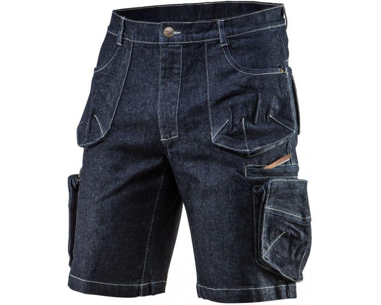 NEO TOOLS Men's denim safety shorts Size XL/54