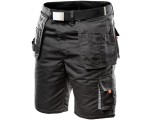 NEO TOOLS Shorts de trabalho masculino, cinto, bolsos removíveis