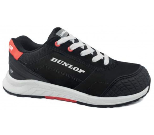 Dunlop STORM S3 Black Nubuck Work and Safety Shoes