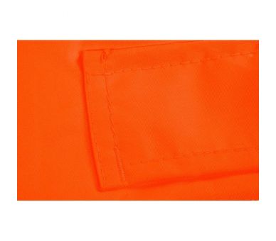 NEO TOOLS Odblaskowe spodnie robocze, wodoodporne, pomarańczowe. Rozmiar S/48