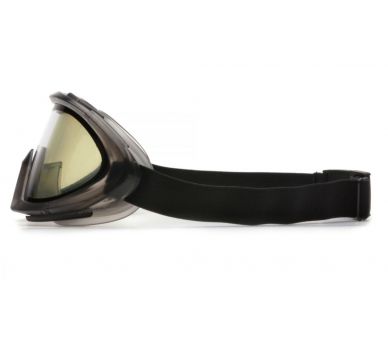 Capstone EG504DT, Schutzbrille, grauer Rahmen, doppelt klare Linse, nicht beschlagen