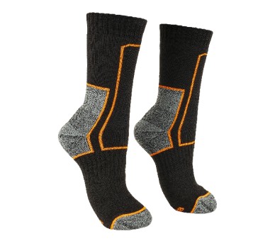 TREK Sock black/orange