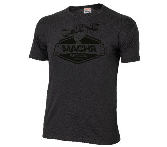 T-shirt MACHR TOOL grigia