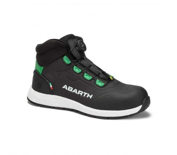 ABARTH SCORPION Chaussures de sécurité hautes NOIRES EN345