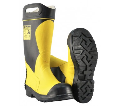 FIRESTAR-PL F2I calçado de borracha para combate a incêndios e salvamento de borracha