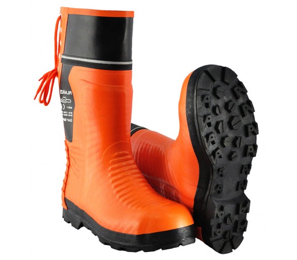 WOODCUTTER-PL gumové bezpečnostní boty pro práci s motorovou pilou