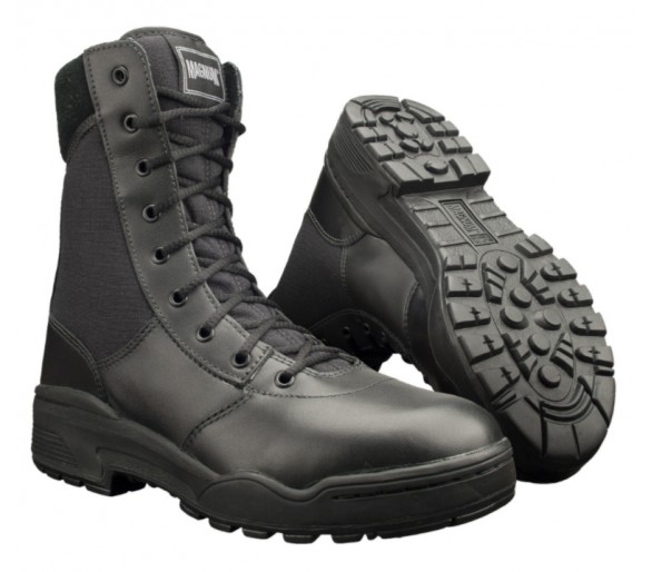MAGNUM Klasické 8.0 Čierne profesionálne vojenské a policajné topánky