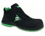 DUNLOP First One Adv High PU-PU S3 - рабочая и защитная обувь черно-зеленая