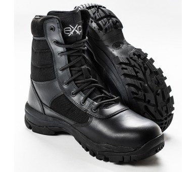 EXC Trooper 8.0 حذاء أسود محترف للشرطة والشرطة