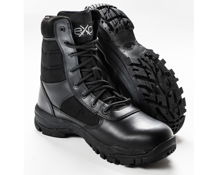 EXC Trooper 8.0 Stivali militari e neri professionali della polizia