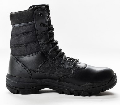 EXC Trooper 8.0 Fekete profi katonai és rendőrségi cipő