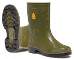Work and safety rubber boots RONTANI FARM green