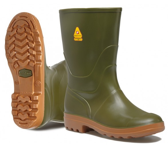 Rontani FOREST Working rubber low boots green