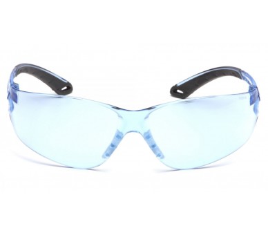 Itek ES5860S, óculos de segurança, aros azuis/cinza, azul claro