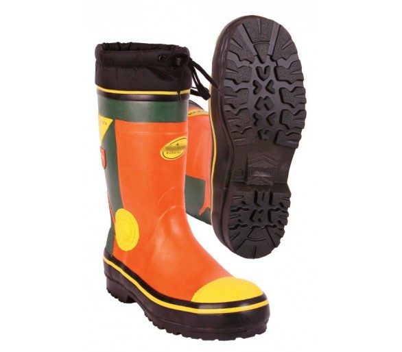 WOODCUTTER SUMMER chainsaw safety rubber boots