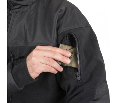 MAGNUM HELIKON Классическая армейская флисовая куртка черного цвета